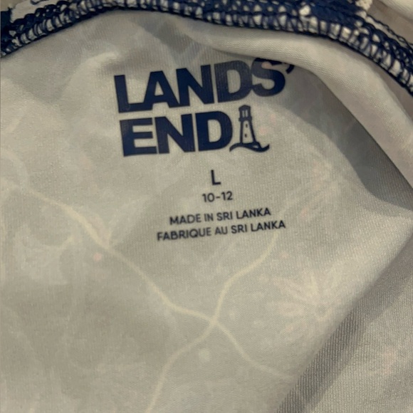 Land End girls tankini swim top size large 10-12 - Picture 4 of 4